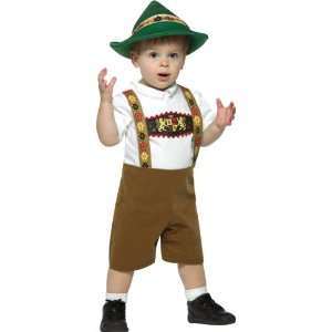    Baby Infant Lederhosen Boy Costume (Size 12 24M) Toys & Games