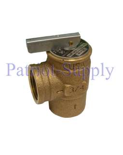 Brass/bronze safety relief valves protect ASME Section IV hot water 