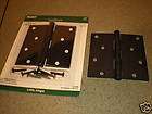 Oil Rubbed Bronze #555 Cabinet/Bi fold Hinges (6)  NEW  