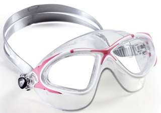 CRESSI Saturn Deluxe Adults Swimming Mask / Goggles with Clear Crystal 