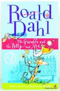 ROALD DAHL   THE GIRAFFE AND THE PELLY AND ME   paperback book   NEW 