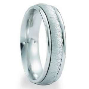 Millimeters Platinum 950 Wedding Band Ring Contemporary Design 