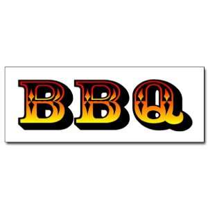  36 BBQ DECAL sticker barbque bbq smoker 