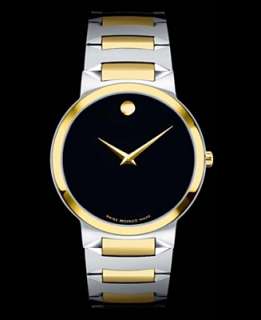 Movado Watch, Mens Temo Two Tone Bracelet 0606064   Straps