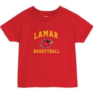   Cardinals Red Toddler/Kids Basketball Arch T Shirt