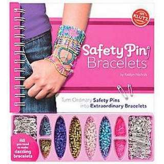 Safety Pin Bracelets (Spiral).Opens in a new window