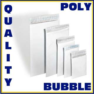 50 #0   6x10 POLY BUBBLE MAILERS ENVELOPES Made in USA  