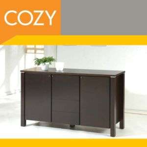 Contemporary Wood Buffet Cabinet Sideboard Dining Room  