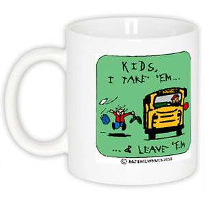 School Bus Driver Ceramic 11 oz. Mug  