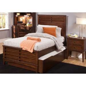 Full Panel Bed by Liberty   Burnished Tobacco Finish (628 