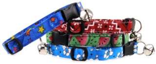 Green Camo Quick Release Buckle Pet Dog and Cat Collars  