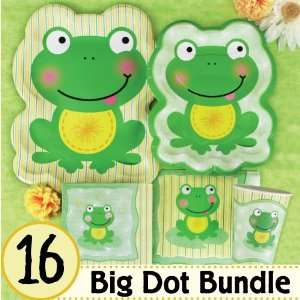  Froggy Frog Birthday Party Supplies & Ideas   16 Big Dot 