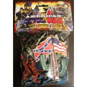   American Civil War Playset North And South 1/32 Billy V Toys & Games