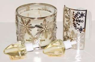 Slatkin & Co Wallflower and 14.5 oz Candle Sleeve Set WINTER  