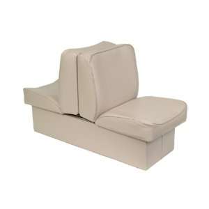    Action Back   to   Back Lounge Boat Seat, WHITE