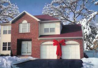 GIANT DELUXE CLASSIC RED VELVET CHRISTMAS HOUSE OR GIFT BOW 