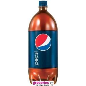 Pepsi Soda, 2 Liter Bottle (Pack of 6) Grocery & Gourmet Food