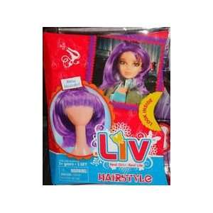  Liv Doll Purple Hairstyle Wig *Doll NOT Included Toys 