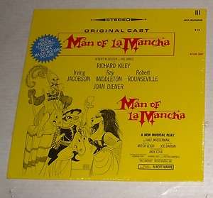 SEALED 1973 MAN of LA MANCHA Orig Cast Soundtrack LP  