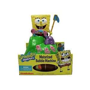  Motorized Bubble Machine   SpongeBob Toys & Games