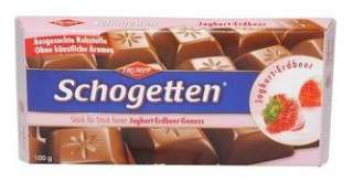 Trumpf SCHOGETTEN Chocolate   Cappuccino   Strawberry   100g 