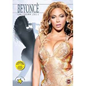  2011 Music Pop Calendars Beyonce   12 Months With Stickers 