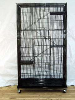 level Ferret Chinchilla Sugar Glider Rat Cage Cages 2493 Black 