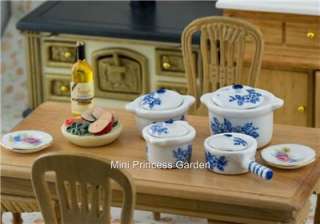 Dollhouse Miniature Kitchen Cookware China Pot Kettle  