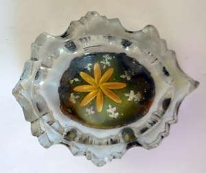 DOPPLEWAND CZECH BOHEMIAN GREEN GLASS OPEN SALT CIRCA 1750 1850  