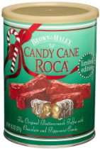 Brown & Haley Candy Cane Roca Buttercrunch, 13.3 Ounce Canister (Pack 