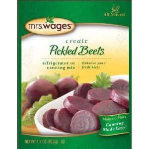Mrs. Wages Pickled Beets Refrigerator or Canning Mix   12 Pack