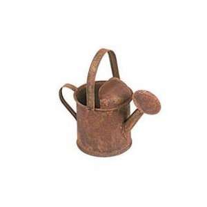   Rustic Mini Metal Watering Cans   Package of 12 Arts, Crafts & Sewing