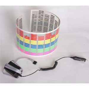   Car Stickers Equalizer Glow with Five color Light