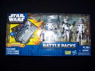 Star Wars The Clone War Defend Kamino Battle Packs MIB NEW pack  