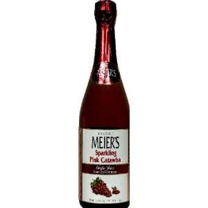 Meiers Pink Sparkling Grape Juice 25.3 FO (Case of 12)  
