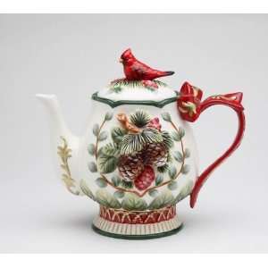   Christmas Gifts Collectible   Evergreen Holiday TeaPot