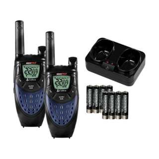 PAIR COBRA CXT425 MicroTalk 25 Mile 2 Way Radios NOAA 028377908989 