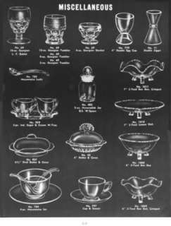 1957 Viking Glass Catalog with Pieces from 1901   1957  