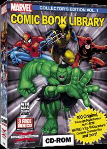Marvel Super Hero Comic Book Library Collectors Edition  