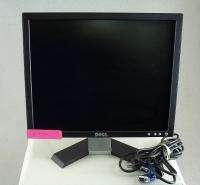 DELL E176 17 FLAT PANEL TFT LCD COMPUTER MONITOR TESTED FREE 