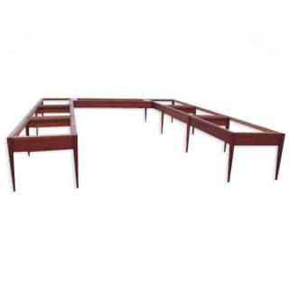 18ft Enron Deatherage Solid Mahogany Conference Table  