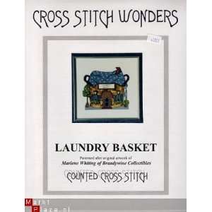  Marlene Whiting Laundry Basket Cross Stitch Kit 