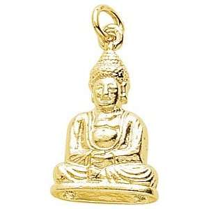  Rembrandt Charms Buddha Charm, 14K Yellow Gold Jewelry