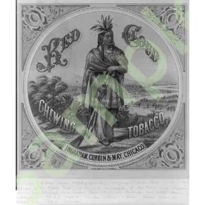  1872 Red Cloud Chewing Tobacco, Oglala Lakota (Sioux 