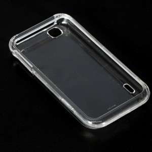 Crystal Clear HARD Protector Case Snap on Phone Cover for T Mobile LG 