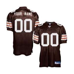   Equipment Cleveland Browns Brown Alternate Authentic Customized Jersey