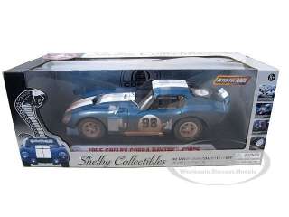 Brand new 118 scale diecast car model of 1965 Shelby Cobra Daytona 