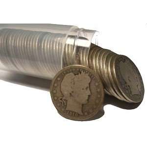  Barber Quarter Roll (40 Coins) 