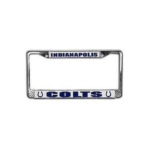  NFL Colts Car License Plate Frame