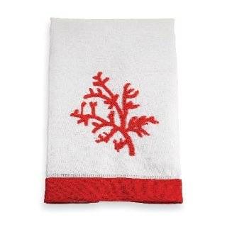 Coral Linen Towel